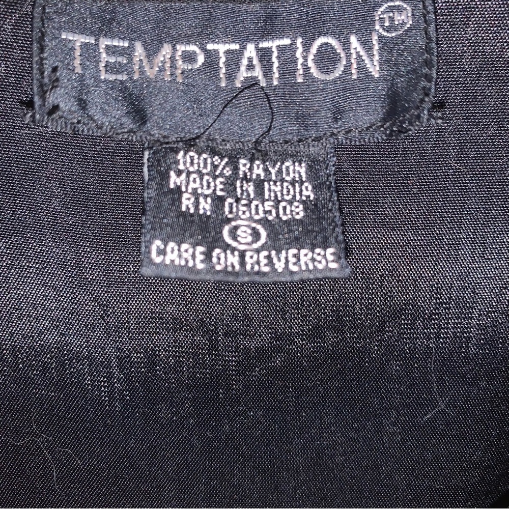 Temptations Elegant Black and Brown Paisley Maxi Dress - Picture 3 of 6